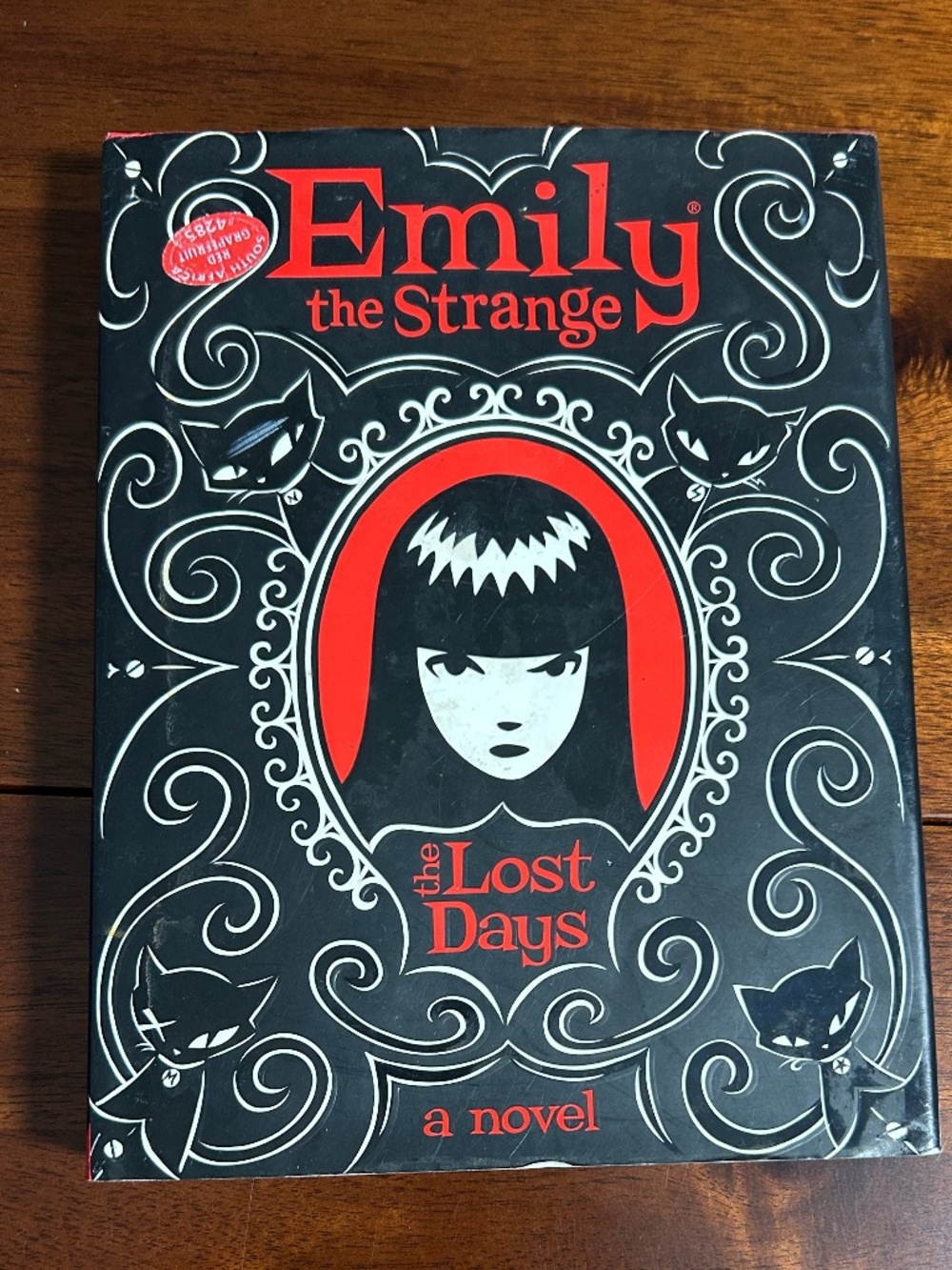 Emily the Strange: The Lost Days Novel Hardcover Book Rob Reger